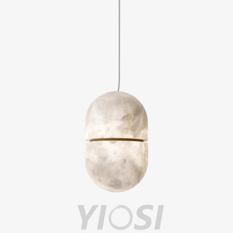 YUM Alabaster Pendant Light - Yiosilamp