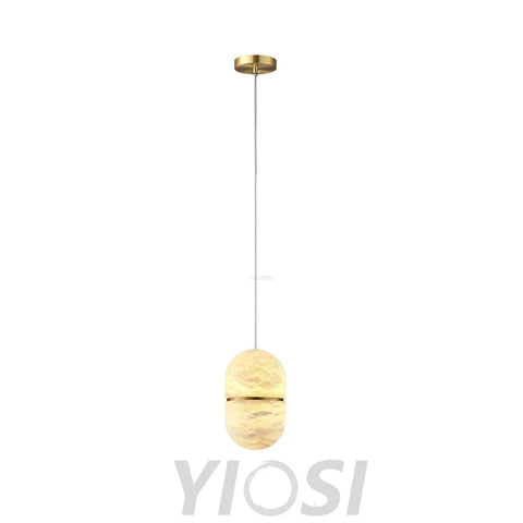 YUM Alabaster Pendant Light - Yiosilamp