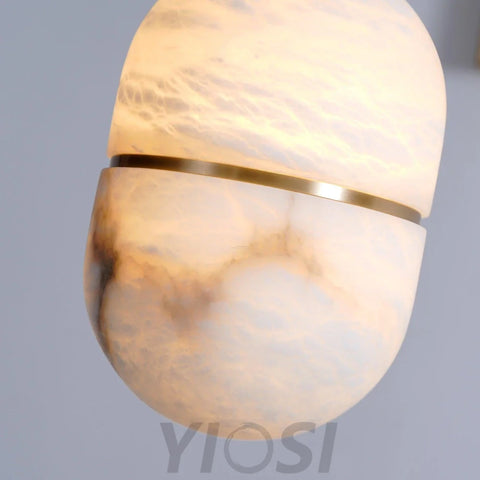 YUM Alabaster Pendant Light - Yiosilamp