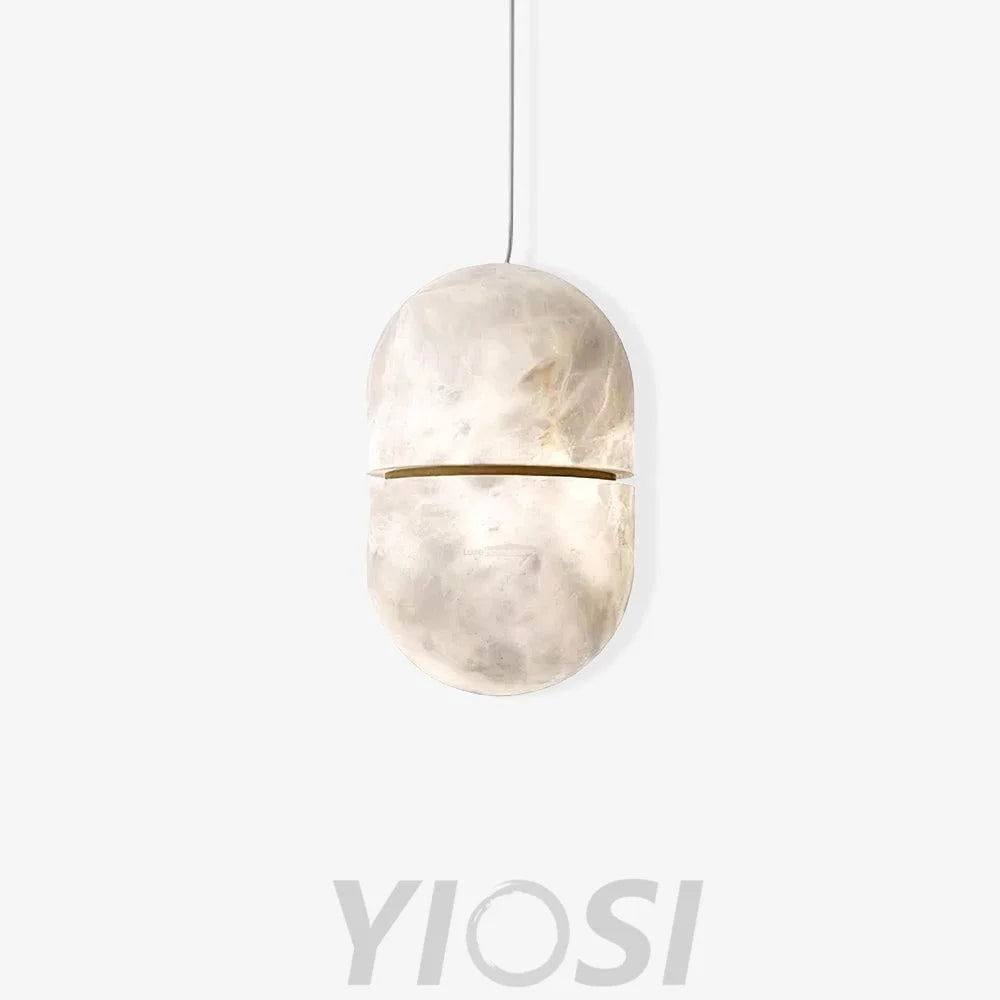 YUM Alabaster Pendant Light - Yiosilamp