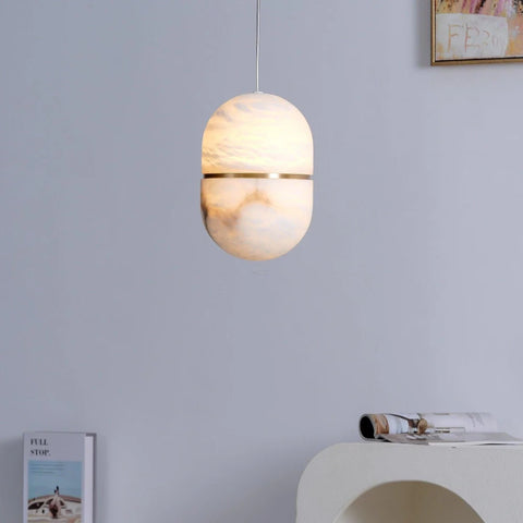 YUM Alabaster Pendant Light - Yiosilamp