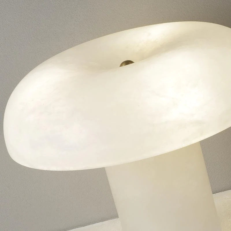 Janet Alabaster Mushroom Table Lamp, Bedside Table Lamp