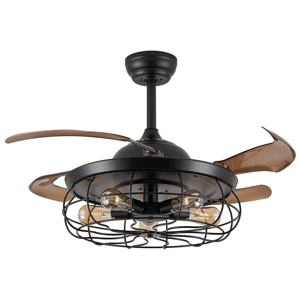 Luis 42" Fan: 6-Speed, Reverse, Timer, Natural Wind, 30W (Variable Frequency Motor), Living Room, Bedroom