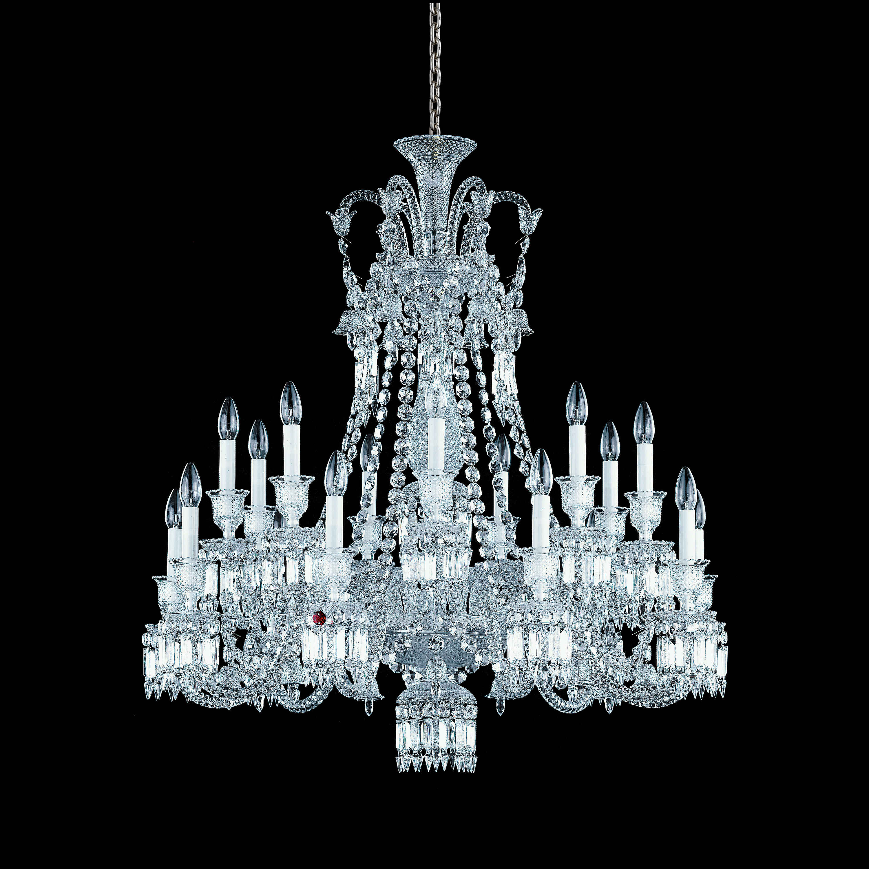 Dream European-style Luxury K9 Crystal Round Chandelier For Living Room