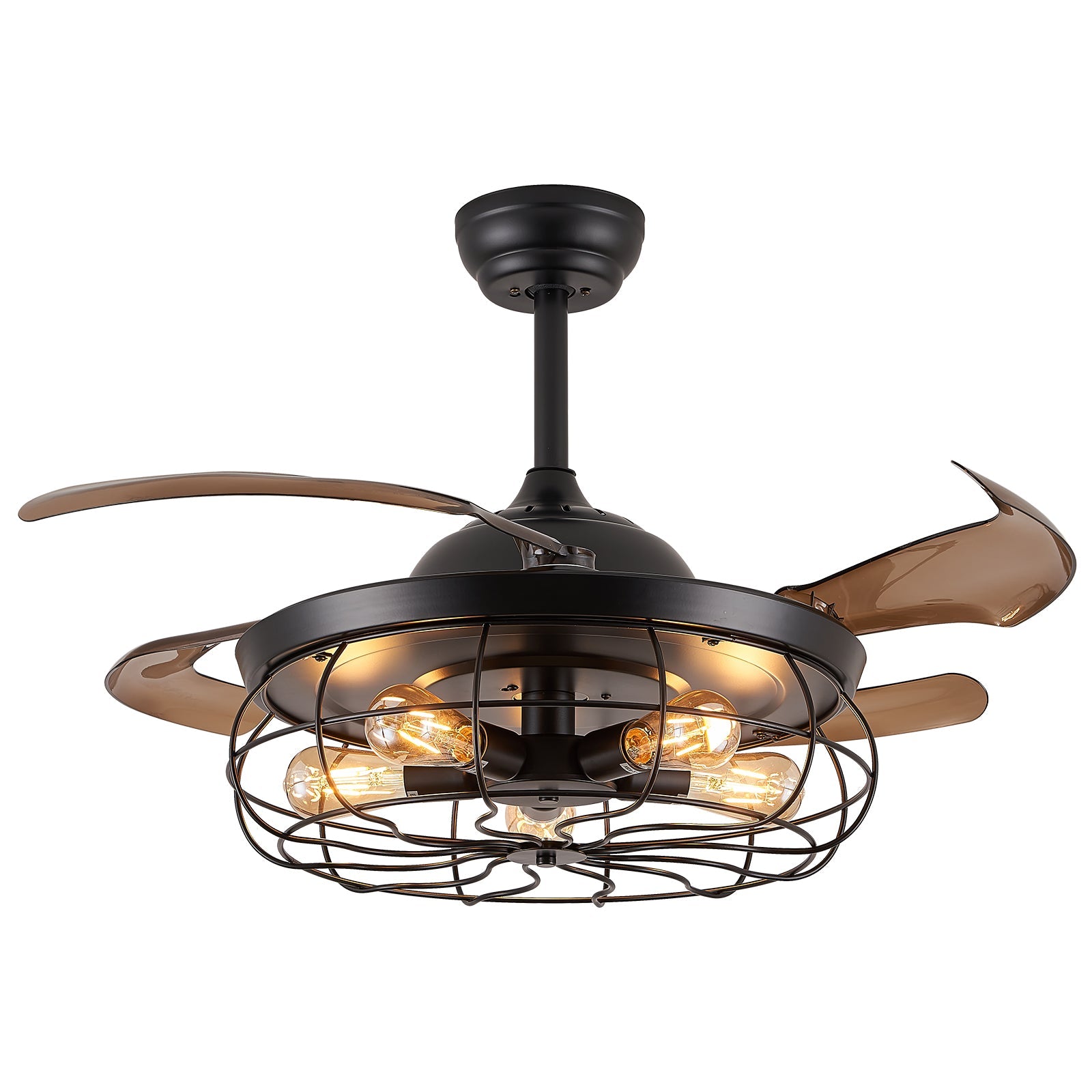 Luis 42" Fan: 6-Speed, Reverse, Timer, Natural Wind, 30W (Variable Frequency Motor), Living Room, Bedroom