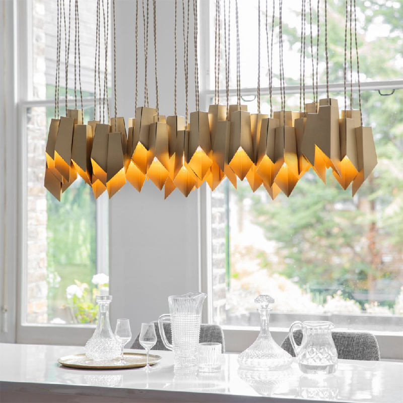 Dining Room Linear Pendant Light