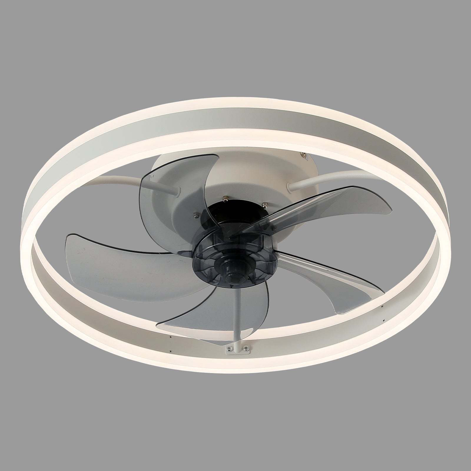 Liliana Dimmable Modern Remote Ceiling Fan With LED Light For Bedroom Dining Room Kitchen
