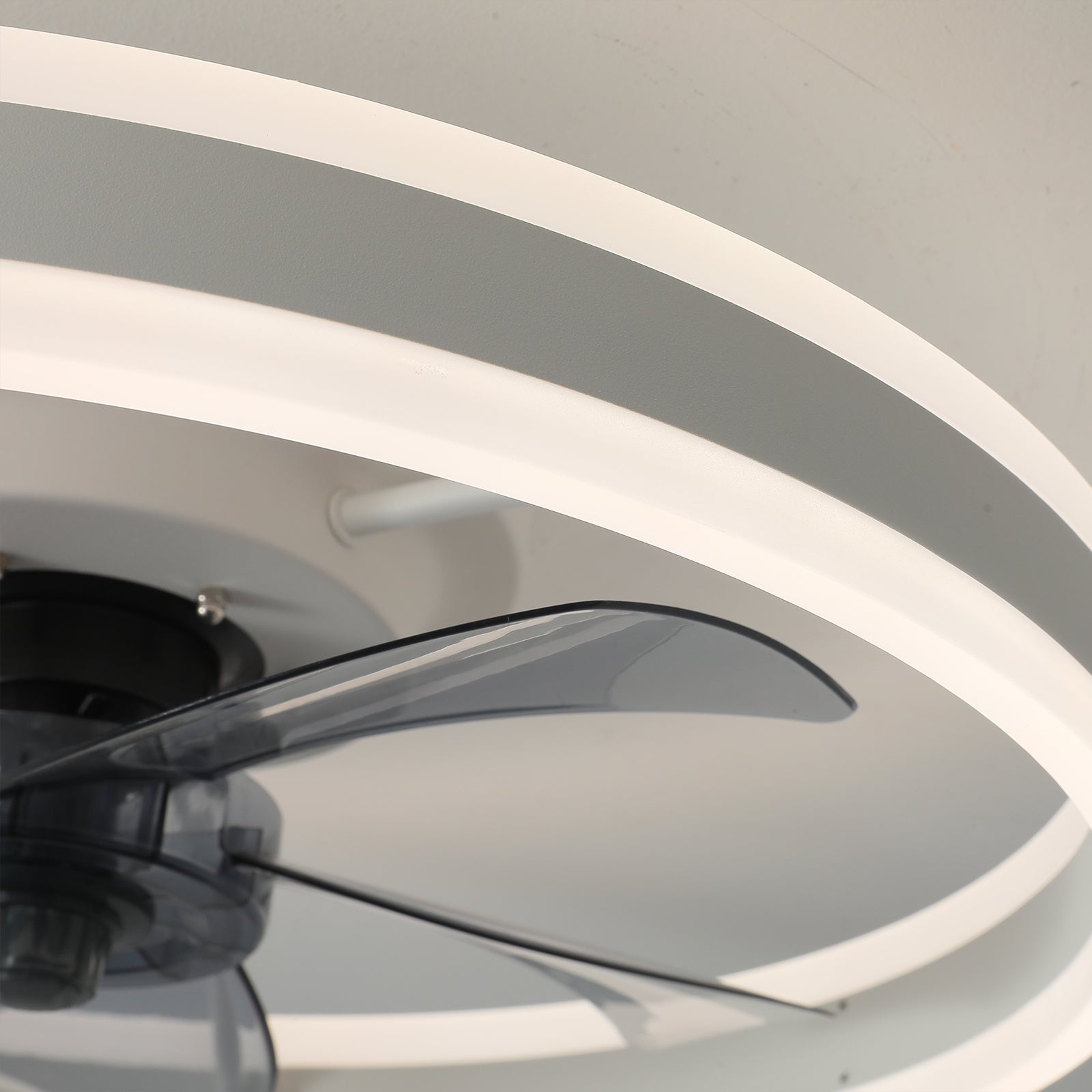 Liliana Dimmable Modern Remote Ceiling Fan With LED Light For Bedroom Dining Room Kitchen
