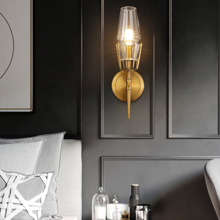 wall sconce in living room