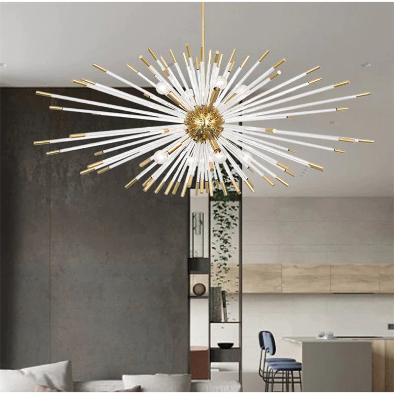 Post-Modern Sputnik  Chandelier For Living Room