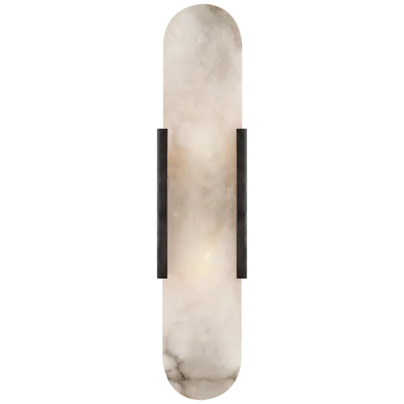 Beckry Long Alabaster Modern Wall Sconce